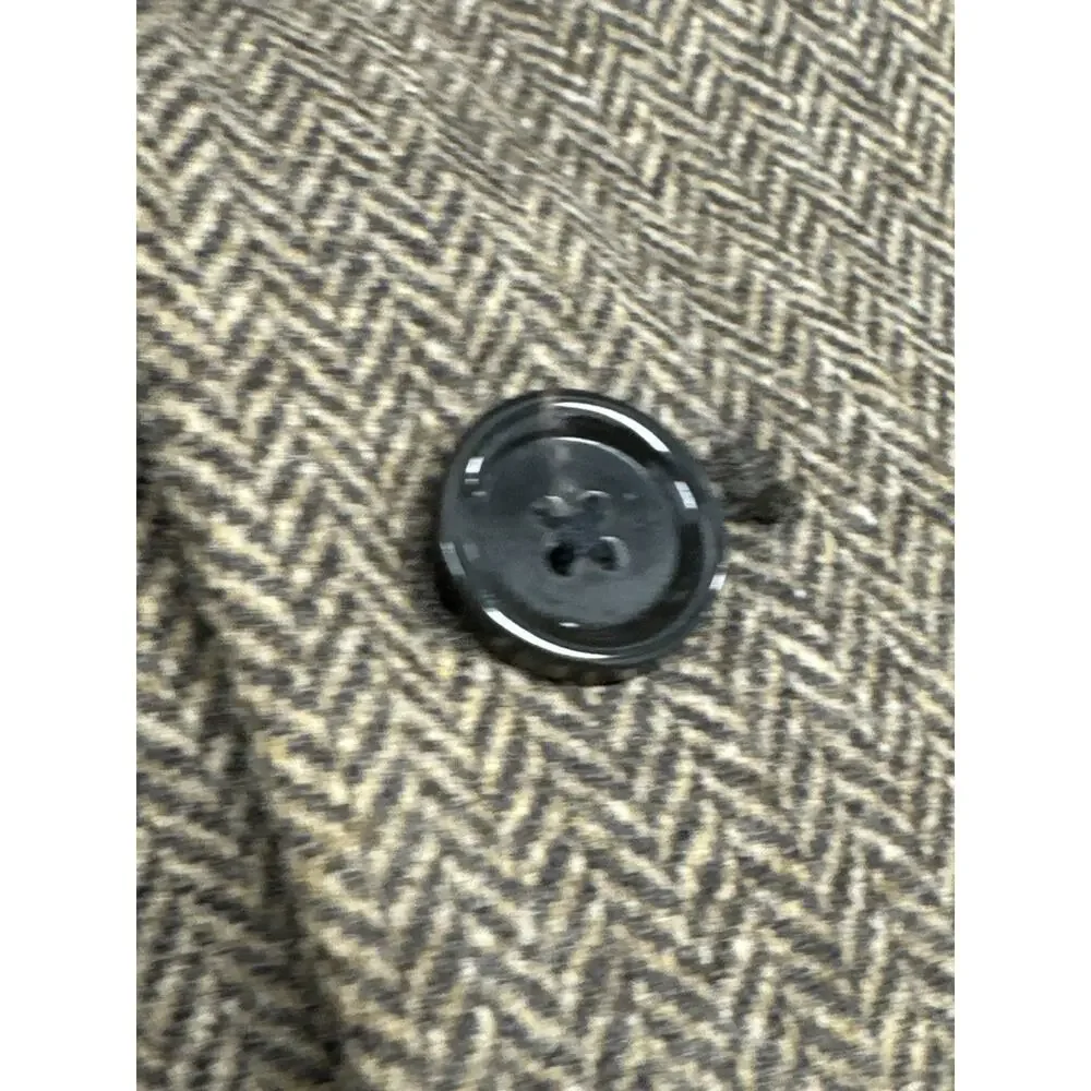 J.Crew Ludlow Blazer Yorkshire Tweed Moon Men 40R Brown English Wool Sport Coat